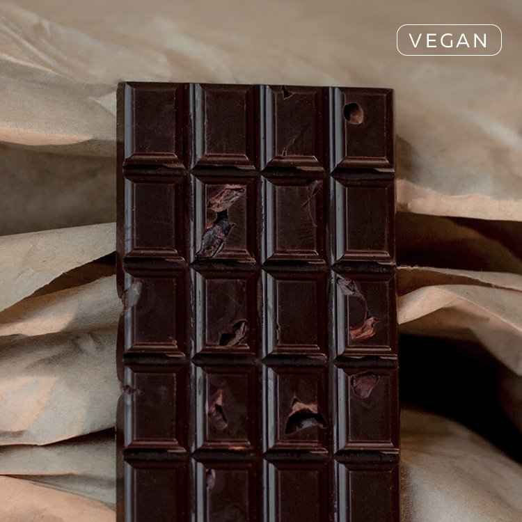 Черный шоколад 88% с какао-нибсами - 3